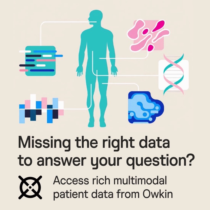 Publicité Owkin : image diffusée sur LinkedIn