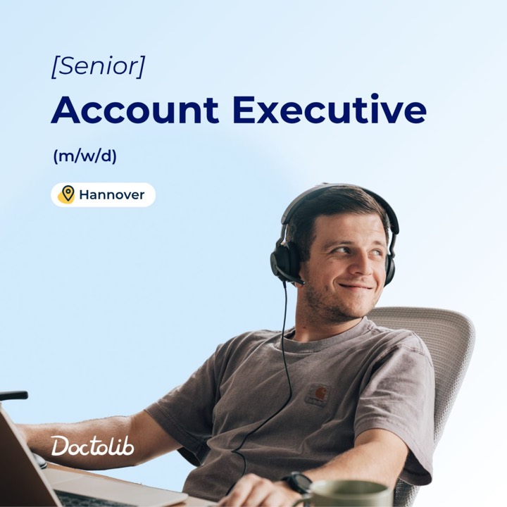 Publicité Doctolib : image diffusée sur LinkedIn