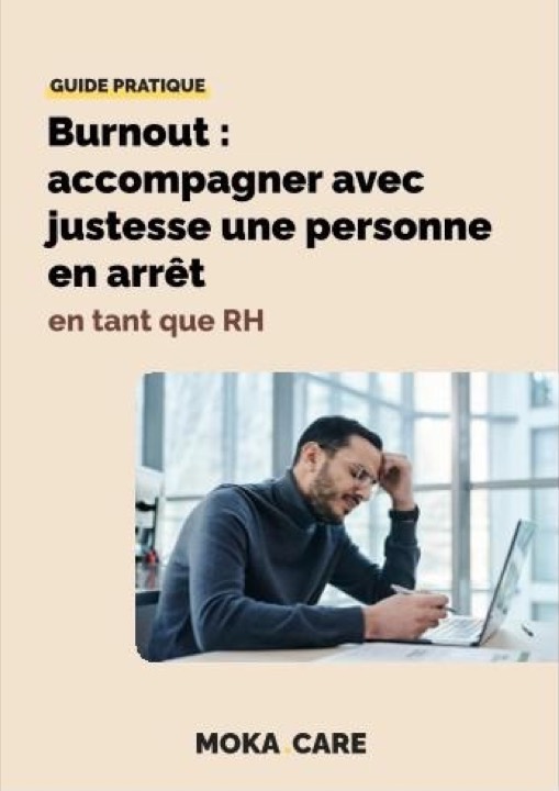 Publicité moka.care : document diffusée sur LinkedIn
