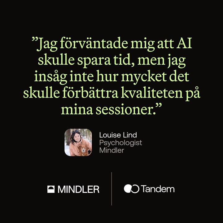 Publicité Tandem Health : image diffusée sur LinkedIn