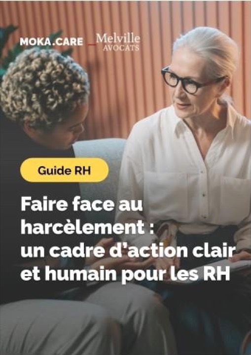 Publicité moka.care : document diffusée sur LinkedIn