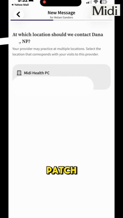 Image de la vidéo Midi Health à 19 s